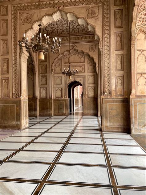 Inside Badshahi Masjid, Lahore