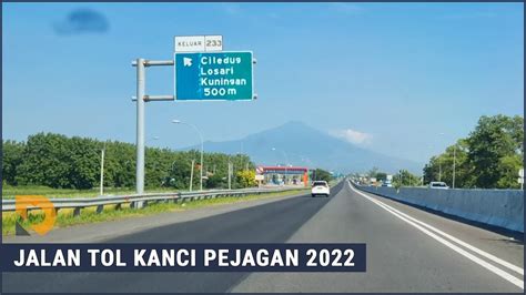 Driving Around Jalan Tol Kanci Pejagan Toll Road Jawa Tengah 2022