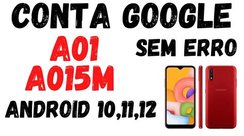 Remover Conta Google Samsung A A M No Android E Sem Fazer