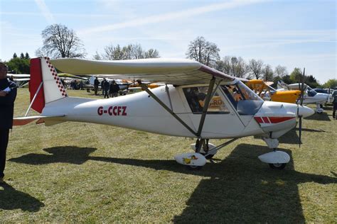 G CCFZ Ikarus Comco C 42 Cyclone Popham Microlight Fair Flickr