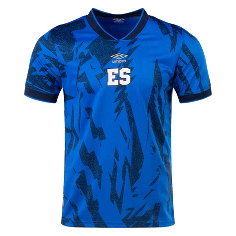 Umbro El Salvador Home Jersey 23/24 (Blue) - Soccer Wearhouse