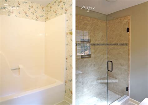 Master Bath Remodel - Custom Tile Shower Transformation