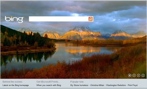 Bing First To Use Video On Home Page ·