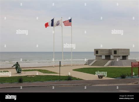 Omaha Beach landing site in northern France Stock Photo - Alamy