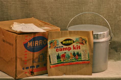 Sale Vintage Mirro Camping Cooking Set