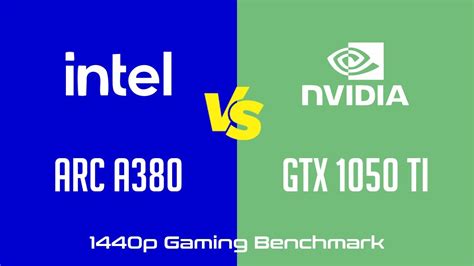 Intel Arc A Vs Nvidia Geforce Gtx Ti P Gaming Benchmark