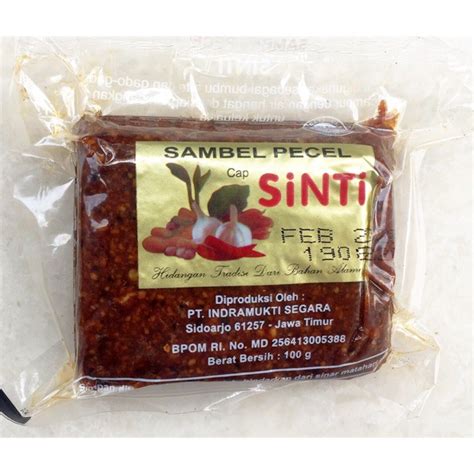 Bumbu Sinti Sambal Pecel 100 Gr Bumbu Instan Batagor Murah Lazada