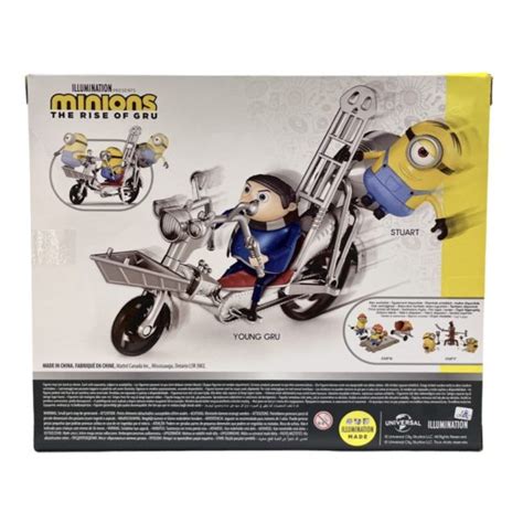 Minions The Rise Of Gru” Motorcycle Replay Toys