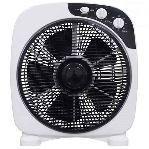 Ventilador Boxfan Box B Infiniton W Rejilla Rotativa Velocidades