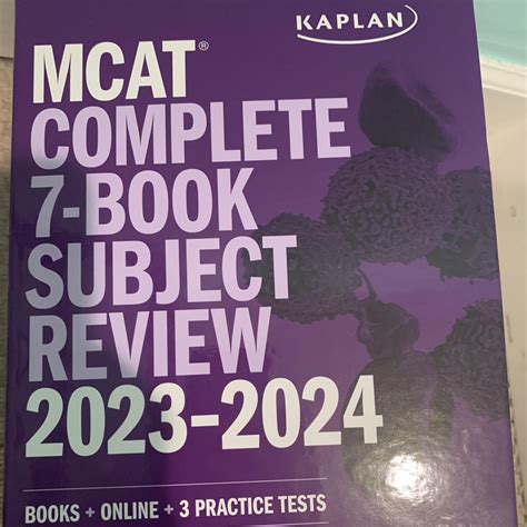 Mcat Complete 7 Book Subject Review 2023 2024 Depop