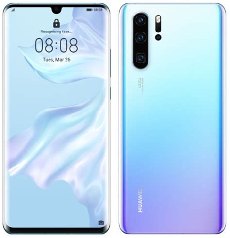 Etoren Unlocked Huawei P30 Pro VOG L29 Dual Sim 256GB Crystal