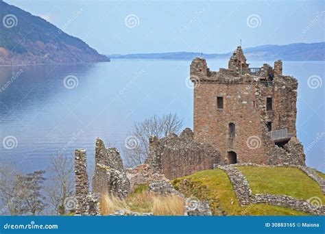 Loch Ness Castle stock image. Image of cultural, scene - 30883165