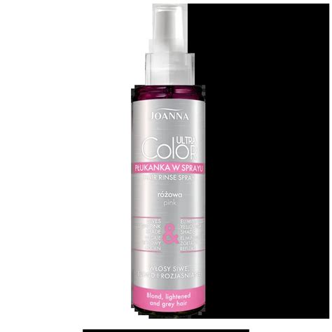 Joanna Ultra Color System Pink Hair Rinse In Spray Ml