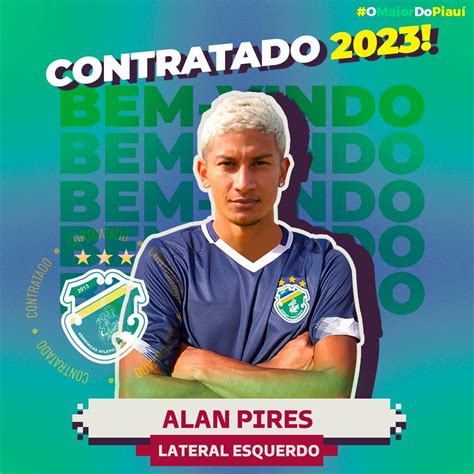 Altos Anuncia Lateral Esquerdo Alan Pires Higor N O Faz Mais Parte Dos