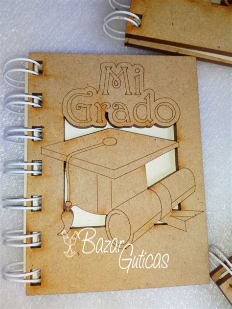 Recordatorio Para Graduaci N Mini Agendas En Mdf Para Grado Envios A