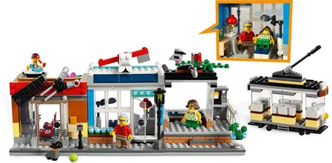 LEGO 31097 - LEGO CREATOR - Townhouse Pet Shop & Café - Κτίριο με Κατάστημα Κατοικίδιων Ζώων ...