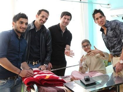 Persepolis Football Players Visit MAHAK | mahak charity