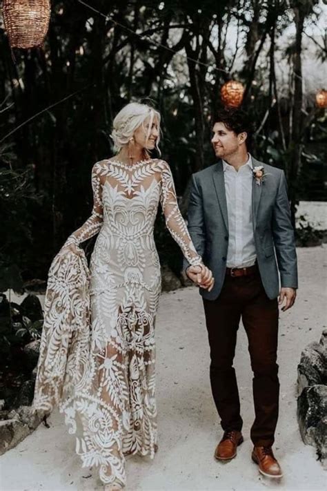 25+ Best Bohemian / Boho Wedding Dresses for 2024 | DPF
