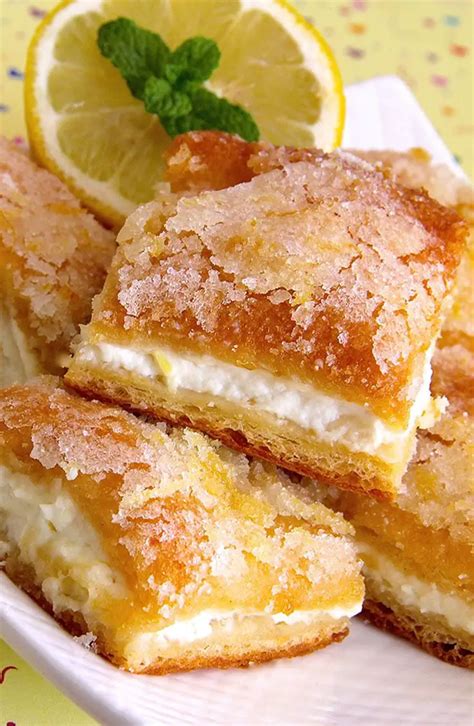 Luscious Lemon Cream Cheese Squares The Homestead Survival