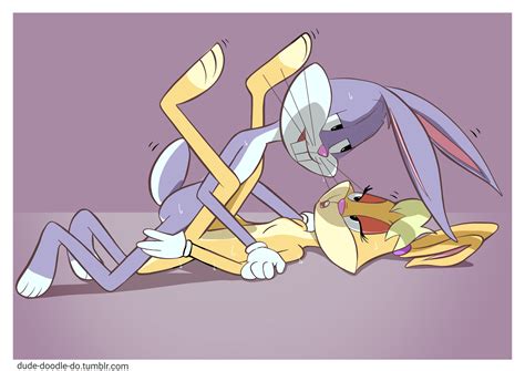 Rule 34 Bugs Bunny Dude Doodle Do Duo Female Fur Lagomorph Lola Bunny