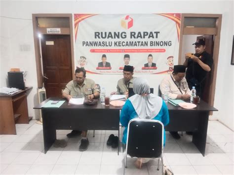 Panwaslu Binong Gelar Tes Wawancara Para Calon Ptps