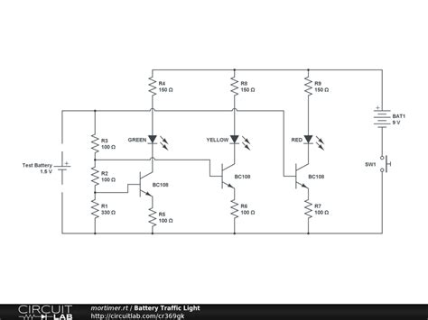 How To Make A Traffic Signal Circuit - Wiring Flow Line