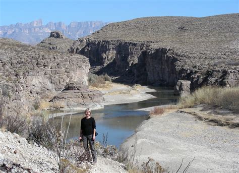 Sur La Route 10 Février Big Bend National Park La Hot Spring Canyon