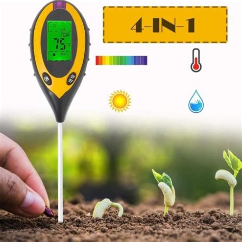 Mesure Controle Testeur De PH Du Sol Pour Fleurs Kit De Testeur D