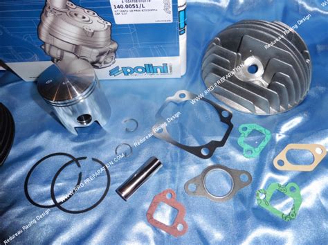 Kit Haut Moteur Cc Mm Avec Culasse Sp Cial Admission Polini