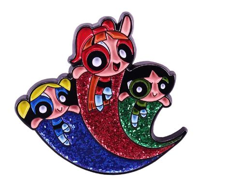 Kolag Co The Powerpuff Girls Blossom Bubbles Buttercup Enamel Pin In 2022 Blossom Bubbles And