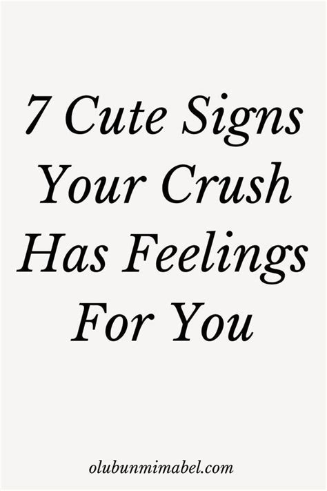 What Are The Signs Your Crush Likes You How To Improve Relationship