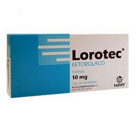 LOROTEC 10 MG 10 TAB