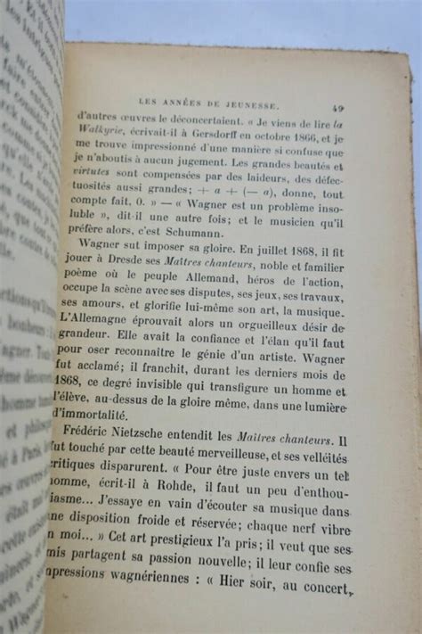 Hal Vy Daniel La Vie De Fr D Ric Nietzsche Les Livres Anciens