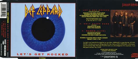 Cries From The Quiet World Def Leppard Let S Get Rocked Single And Video