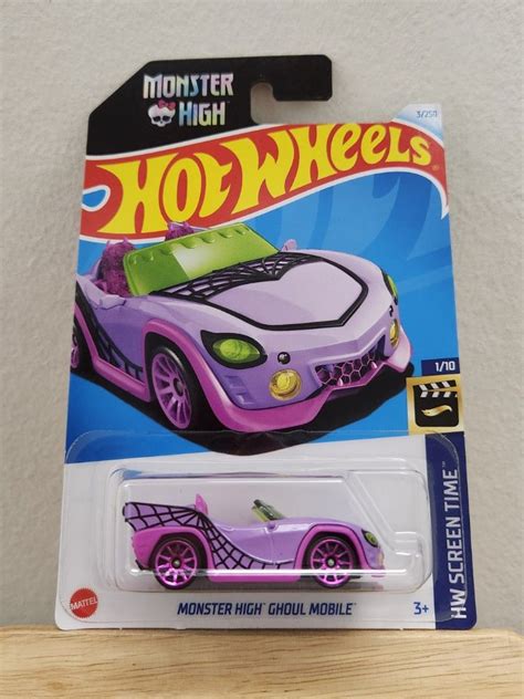 Hot Wheels Monster High Ghoul Mobile Hobbies Toys Toys Games On Carousell