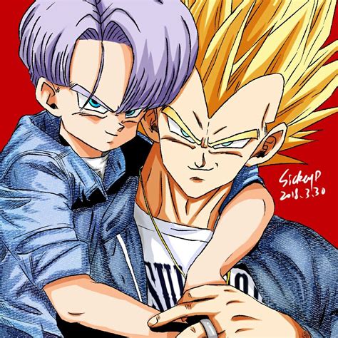 Vegeta And Trunks Anime Dragon Ball Super Anime Dragon Ball Vegeta