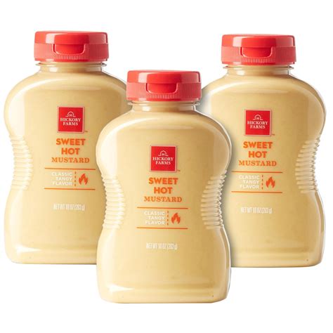 Amazon.com : Hickory Farms Sweet Hot Mustard (10 ounce, Pack of 3