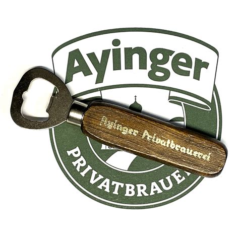 Купить Открывалка для пива Айингер / Ayinger деревянная - 1шт ...