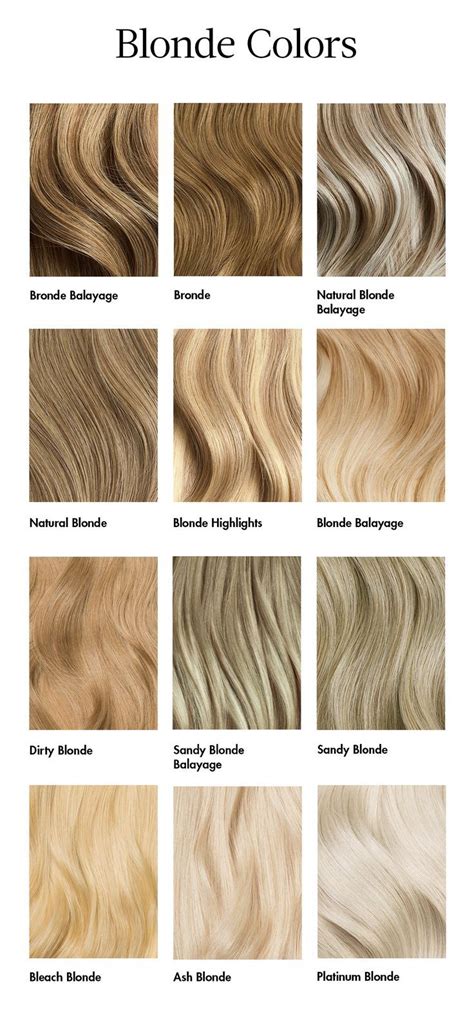 Pin By Debbie On Balayage Haare Blond Blonde Hair Color Chart Beige