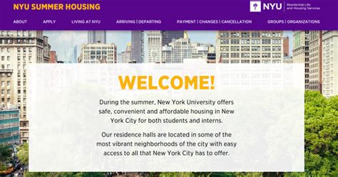 NYU Summer Housing | London Cuse