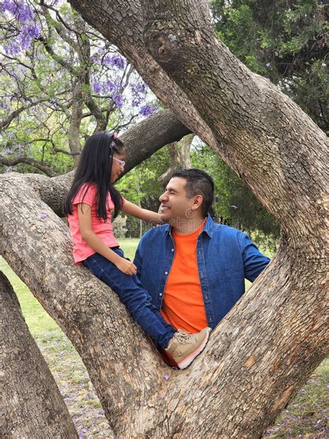 Dad And 4 Year Old Brunette Latina Daughter Dressed As A Ballerina Spend Time Together Show