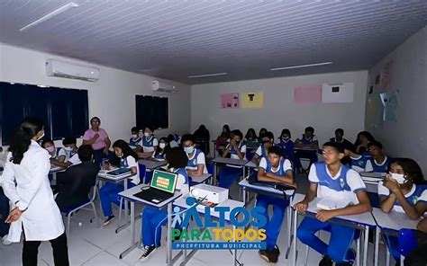 Alunos Da Escola Modestina Monte Recebem Palestras Educativas Atrav S