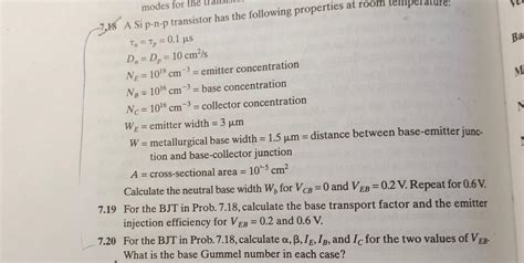 Solved Please solve 7.18 7.19 and 7.20 According to Chegg | Chegg.com