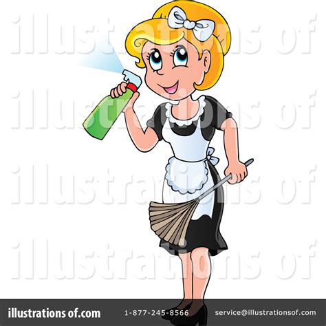 Maid Clipart Illustration By Visekart