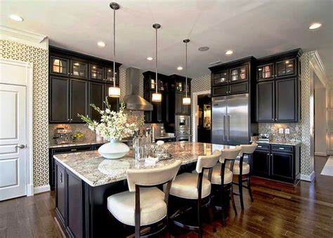 27 Beautiful Photos Of Dark Cabinet Kitchen Designs Youll Love