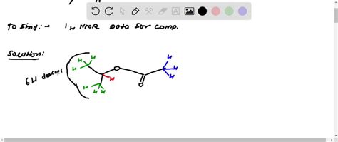 SOLVED 3 4 Predict The 1H NMR Spectral Data Expected For The Compound