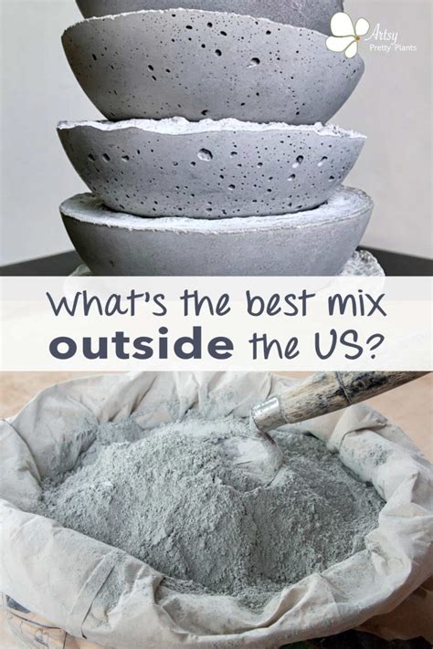 The Best Cement Mixes Outside The US (Concrete Crafts) - Artsy Pretty ...