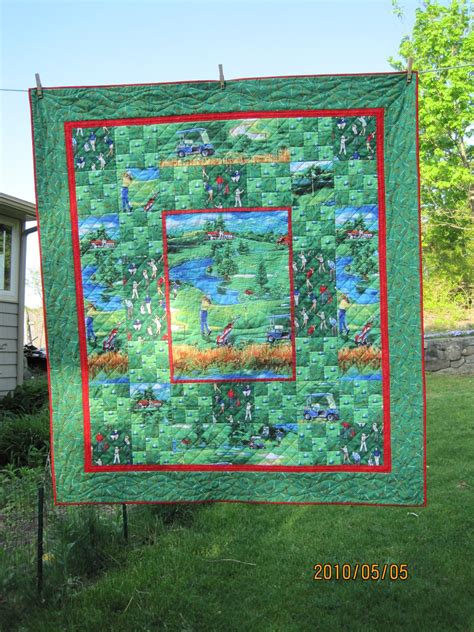 Golf Quilt Golf Quilt Panel Quilts Quilts