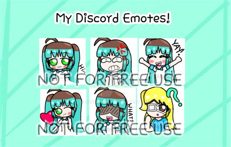 Discord Emotes! (Done) by Azu1Sakura on DeviantArt