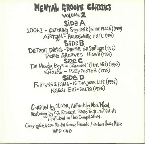 Various Mental Groove Classics Vol 2 Vinyl At Juno Records